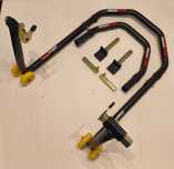 Cavalete moto Proworks 2-in-1 Paddock Stand Frontal & Traseiro