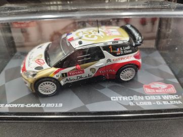 1:43 Altaya Citroen DS3 WRC S.Loeb model nowy