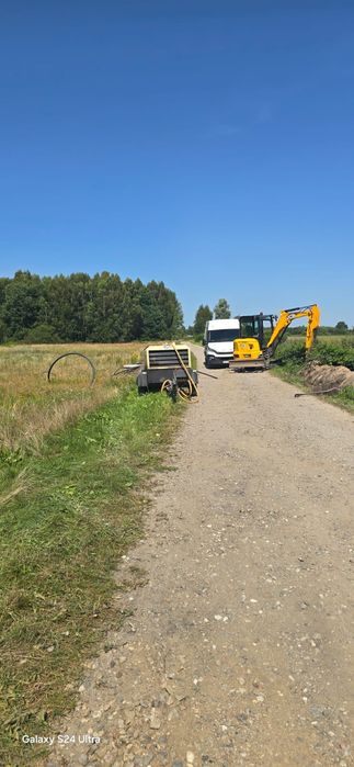 Usługi minikoparką z doświadczonym operatorem!