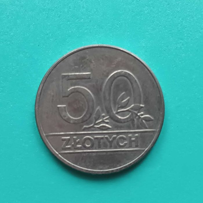 Moneta 50zł z 1990 roku