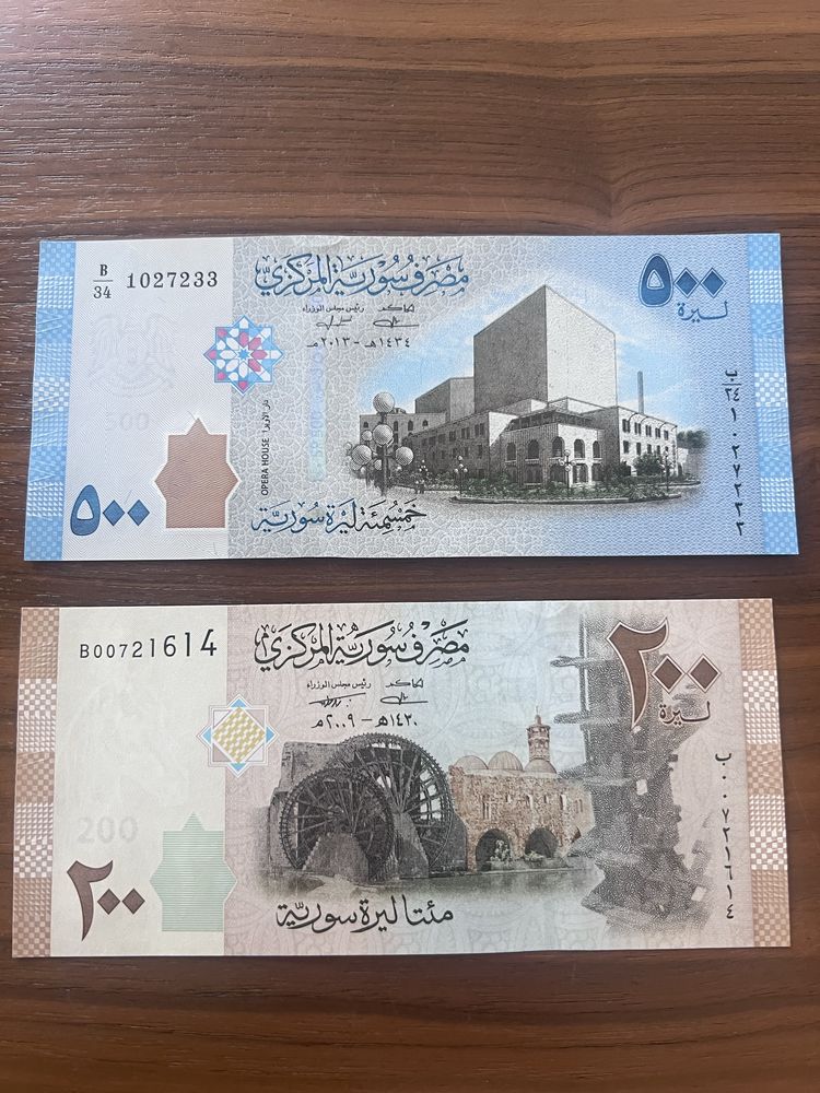 Сирія банкноти