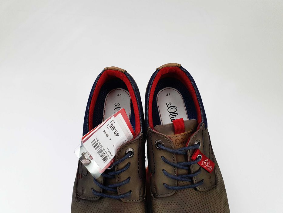 Кеды кроссовки s. Oliver Made in Germany кеди кросівки 41 42 26.5 см