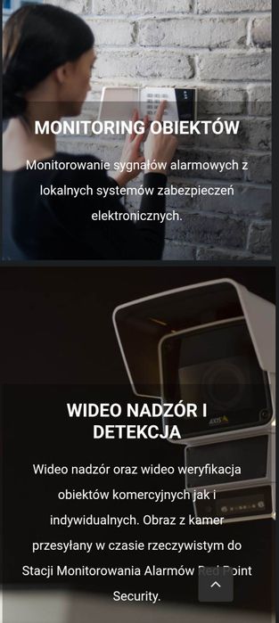 Monitoring, alarm, ochrona, grupa interwencyjna SUFO, RedPointSecurity