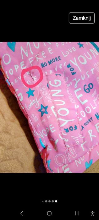 Kurtka dziewczęca przejściowa 5.10.15  92