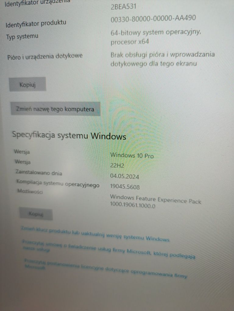 Komputer Gamingowy wraz z monitorem