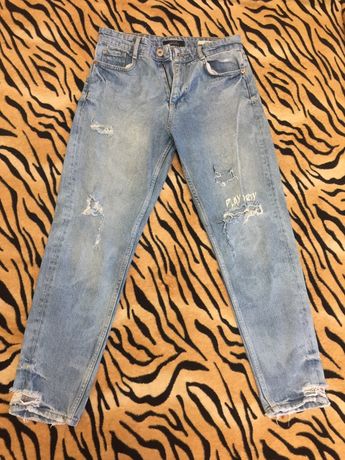 Новые джинсы МОМ DENIM (стоимость в бутике была 52$)