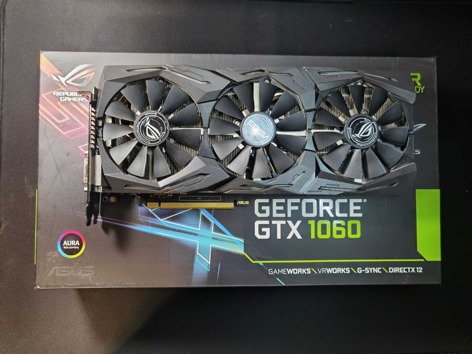 Nvidia GeForce GTX 1060 Asus ROG Strix 6GB GDDR5