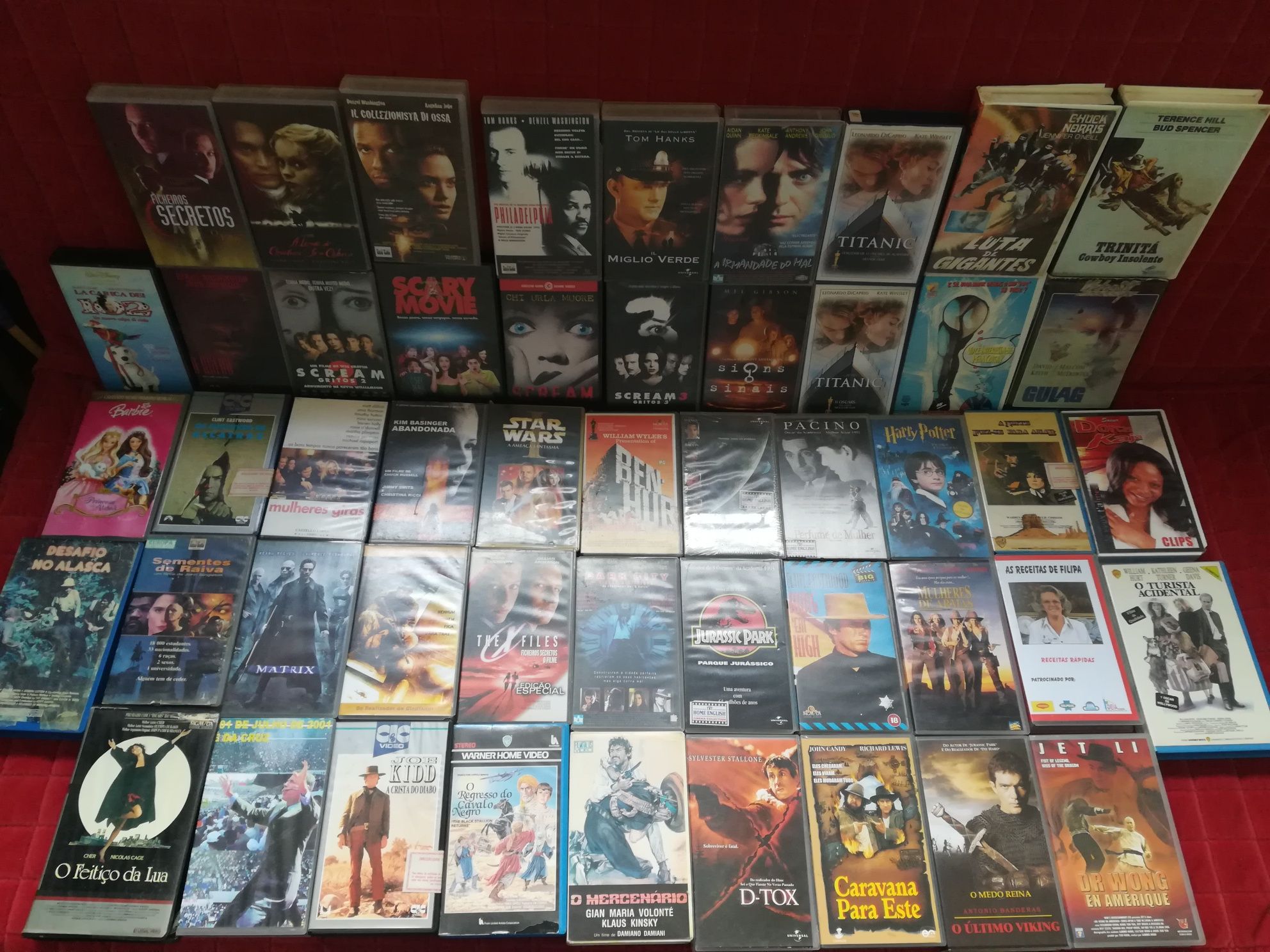 Cassetes VHS originais