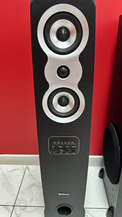 Колонки 2.0 REAL-EL S-2020 black