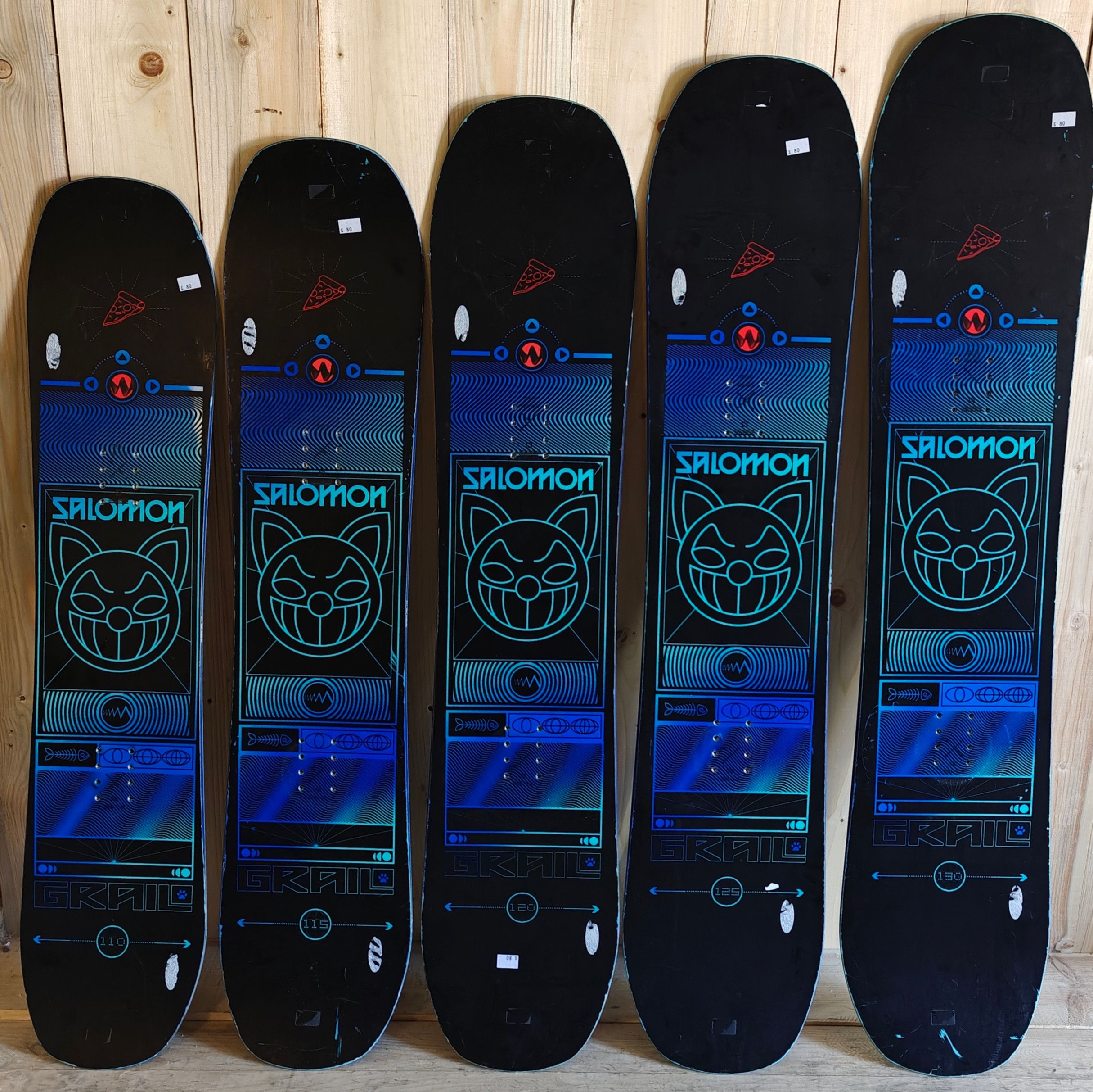 3 X Deski snowboardowe Junior mix (420 zł/80€ netto) pakiet desek