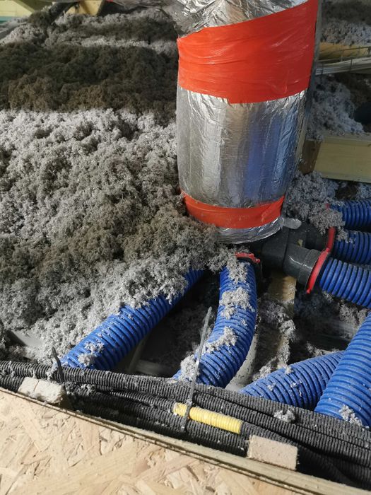 Ocieplenie celulozą ,naprawy po kunach , zabudowy g-k , termowizja