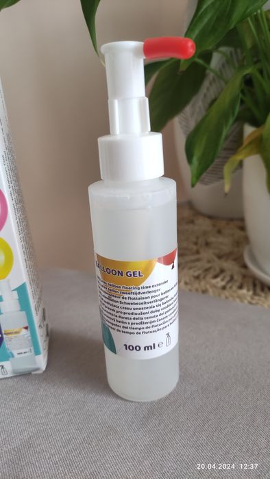 Żel do przedłużenia trwałości balonów lateksowych