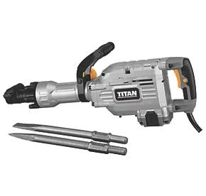 Młot udarowy wyburzeniowy 1700W 50J A1 Titan TTB811DRH 16,4 kg