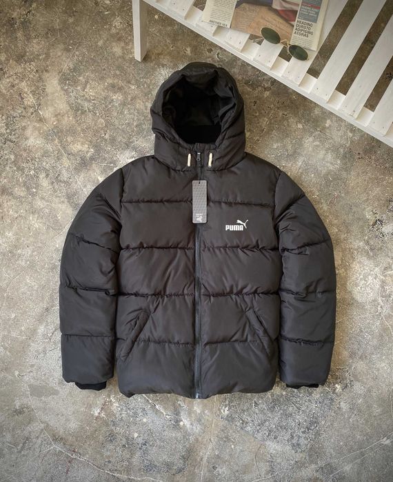 Куртка чоловіча зимова пуховик пума Puma  S/M/L/XL/XXL