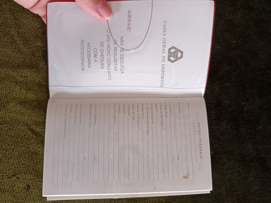 Agenda 1991 caixa geral d