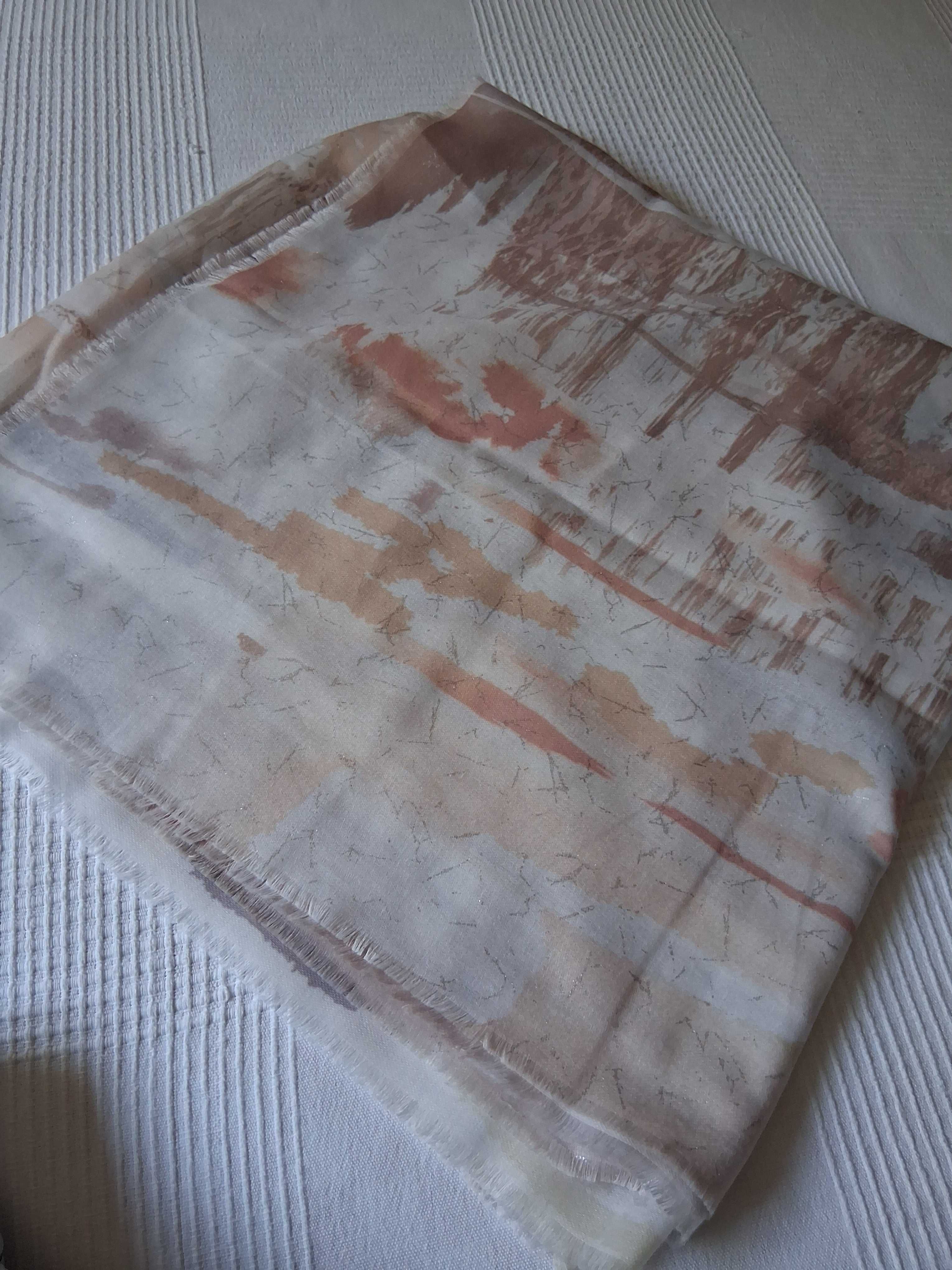 Lenço / écharpe Vilanova, novo, 100x190cm, (Portes incluídos)