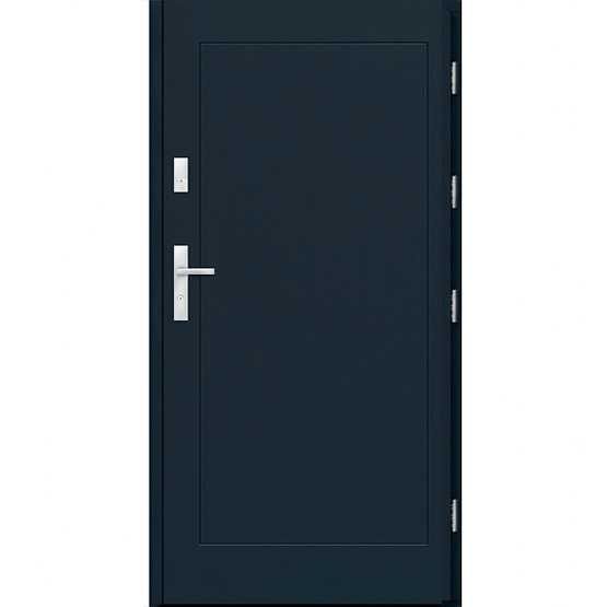 Drzwi zewnętrzne drewniane DERPAL DPN-18 lewe