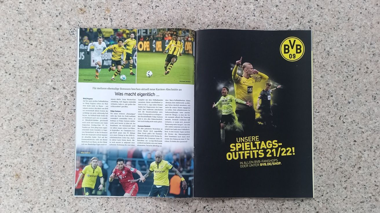 BVB Borussia Dortmund ANPFIFF Magazyn czasopismo gazeta