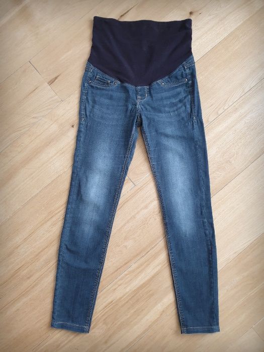 Spodnie jeansy ciążowe H&M Mama r. 36 , S