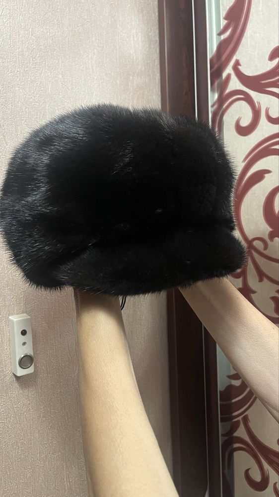 Норковый берет