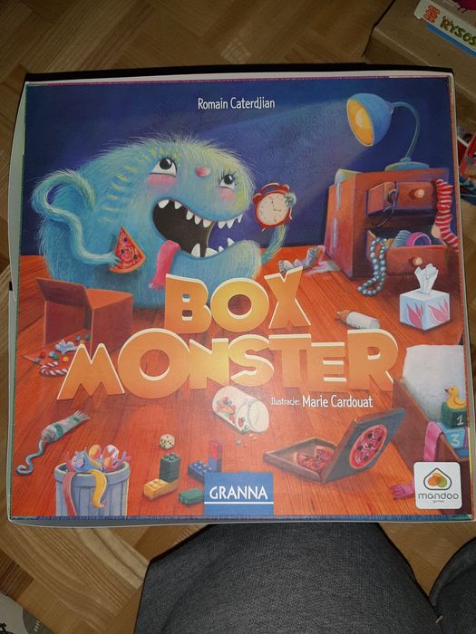Gra dla dzieci Monster Box, kooperacyjna 6+