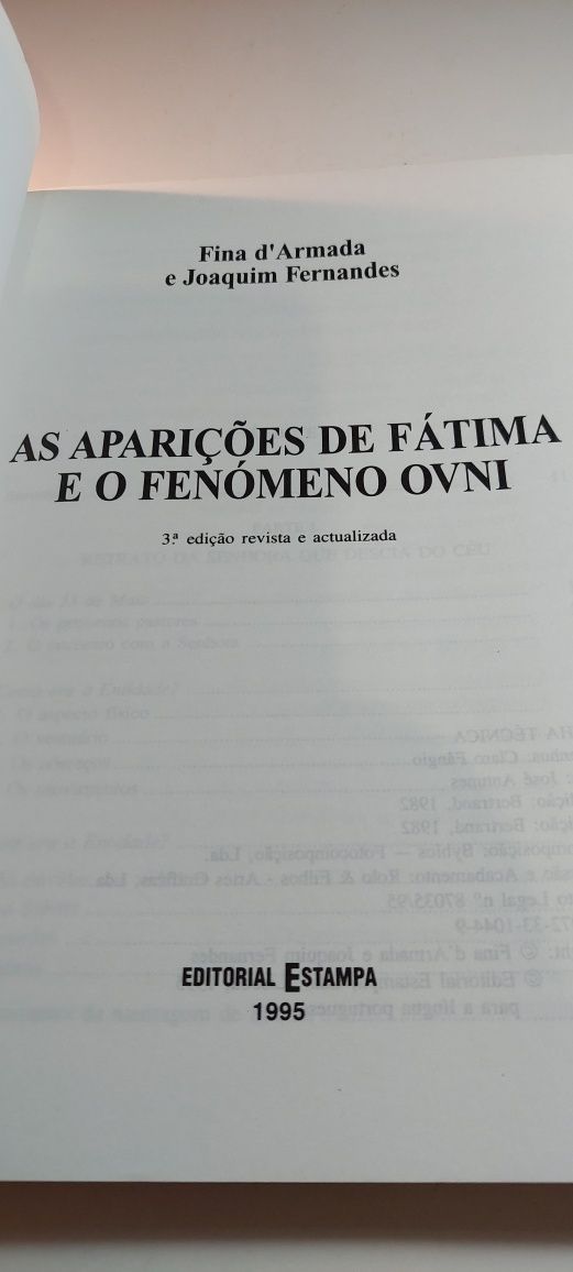 As Aparições de Fátima e o Fenómeno Ovni - Fina d'Armada