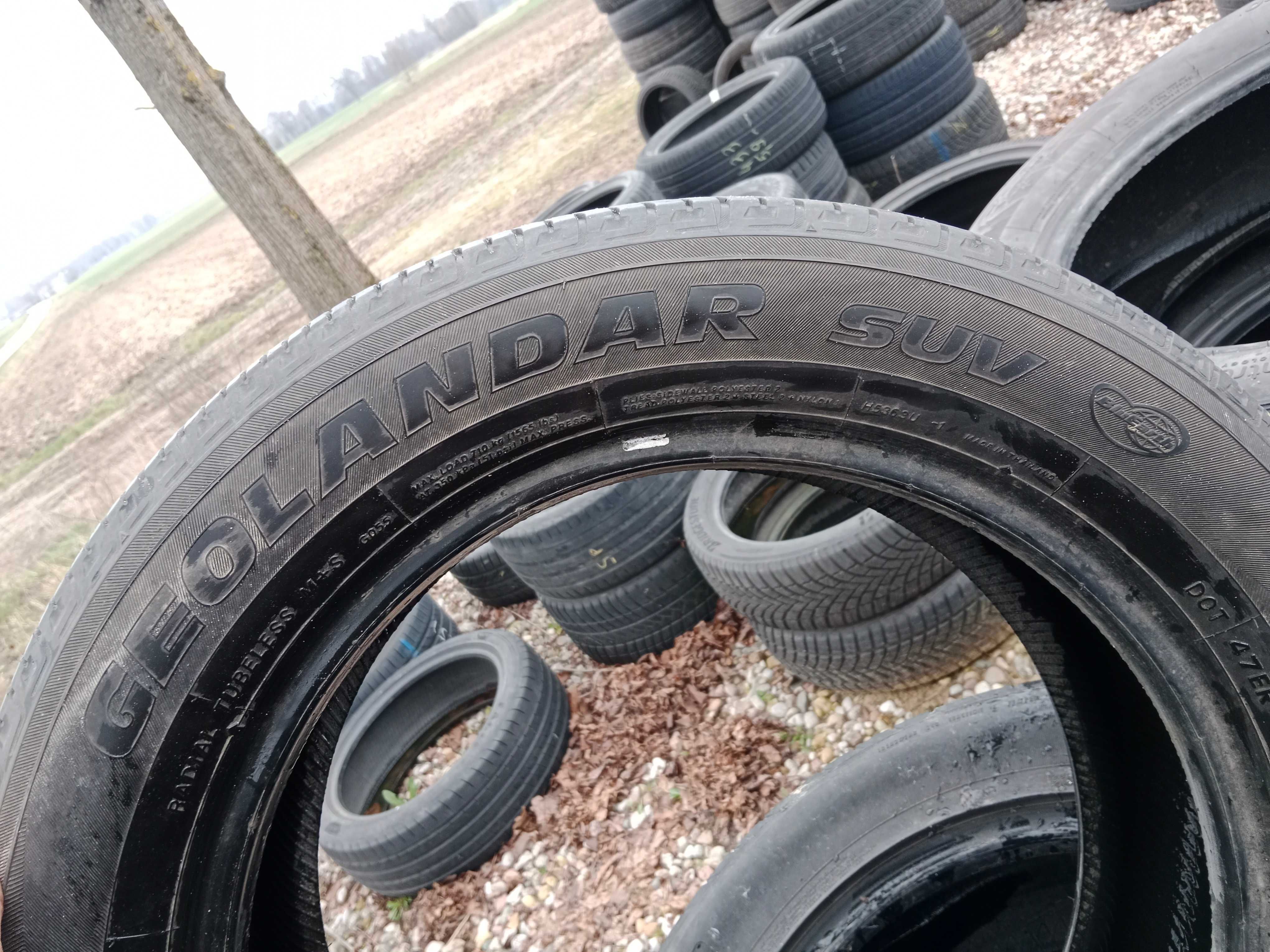 Opona używana 215/60R17 Yokohama Geolandar SUV 1szt.