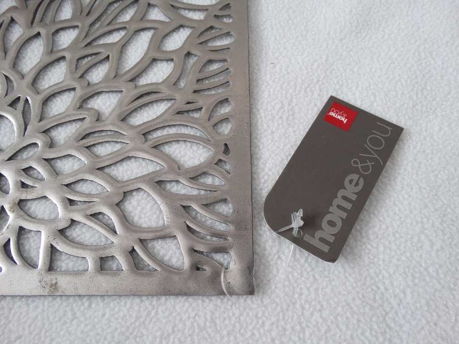 NOWA podkładka Home&You Ginevra srebrny metalik