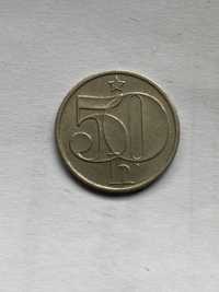Moneta Czechosłowacja - 50 halerzy 1979r