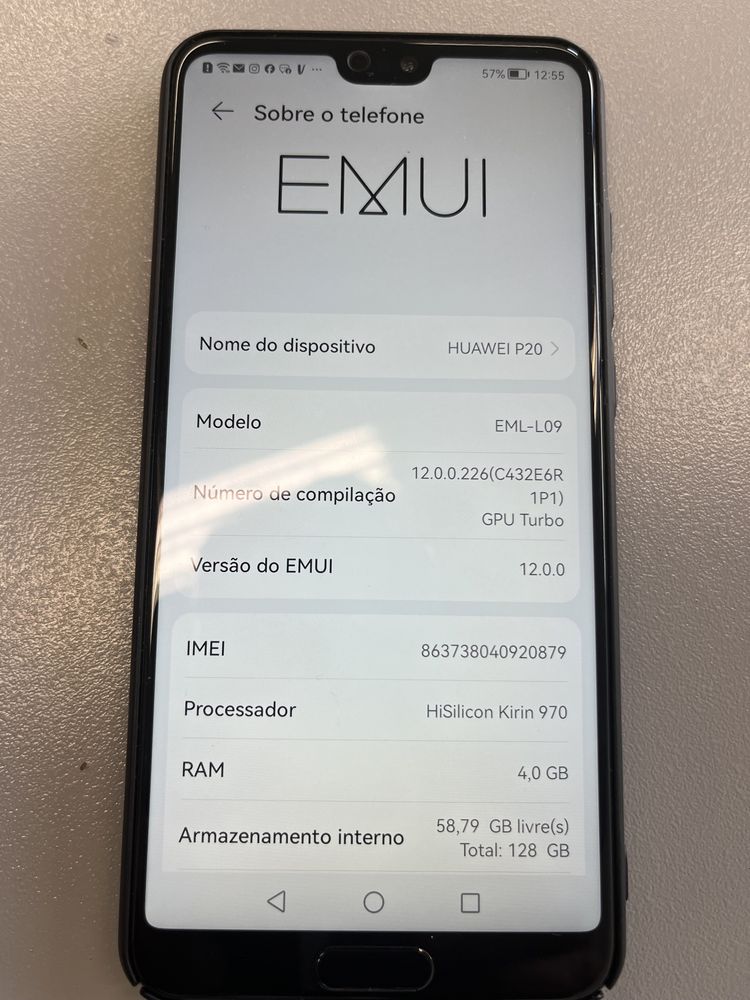 Huawei P20 - EMl-LO9