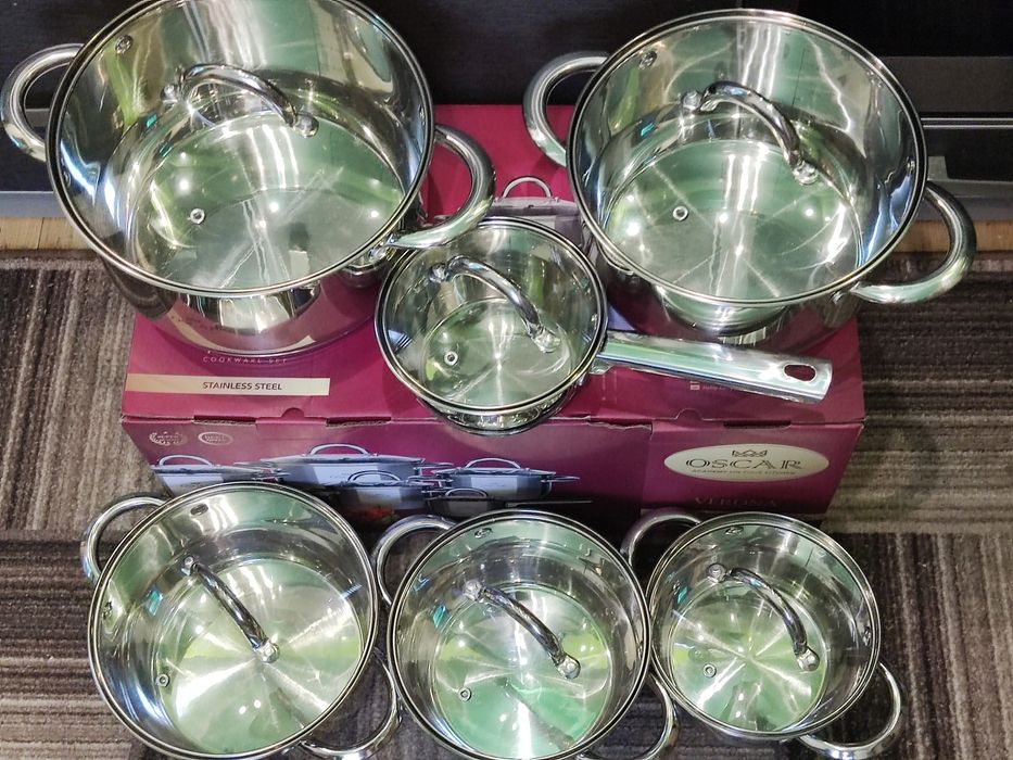 Набор посуды, нержавейка