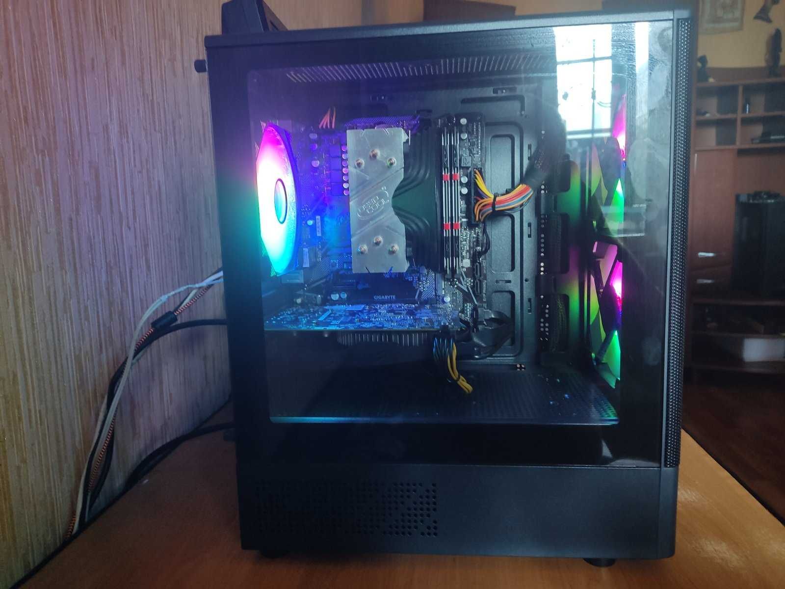 ИГРОВОЙ КОМП AMD Ryzen 5 2600,GTX 1060,DDR4 (16 Gb),SSD 240 Gb,HDD 500