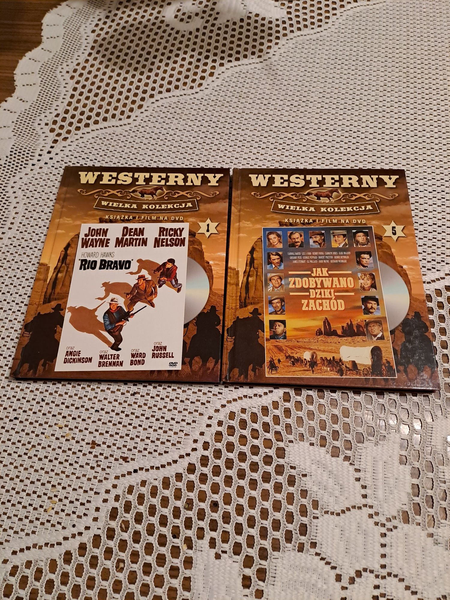 Wielka kolekcja westernów DVD z książką