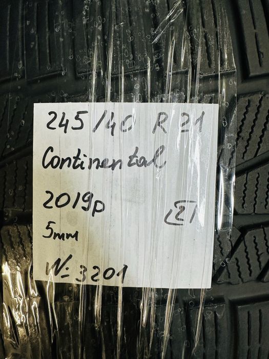 Шини зимові пара 245/40 R21 (100V) Continental Winter Contact TS860S