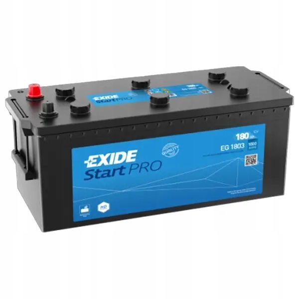 Akumulator Exide Start Pro 180Ah 1000A EG1803 L