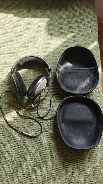 Sennheiser HD 558 słuchawki przewodowe 6.3 mm akcesoria zestaw