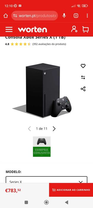 Vendo Xbox series X