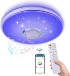 Muzyczna lampa sufitowa z głośnikiem Bluetooth