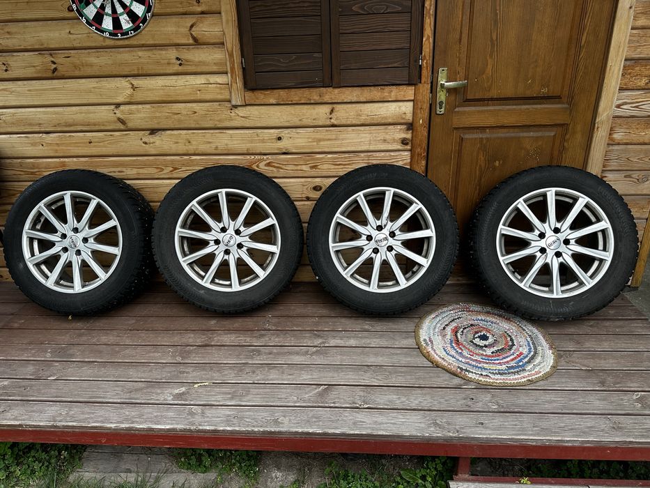 Диски R17 5*108 з зимовою шипованою резиною 235/55