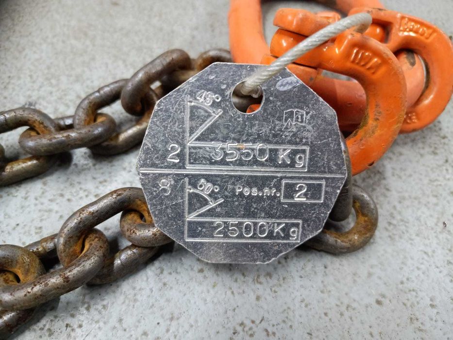 Zawiesie łańcuchowe 2-cięgniowe 3350kg