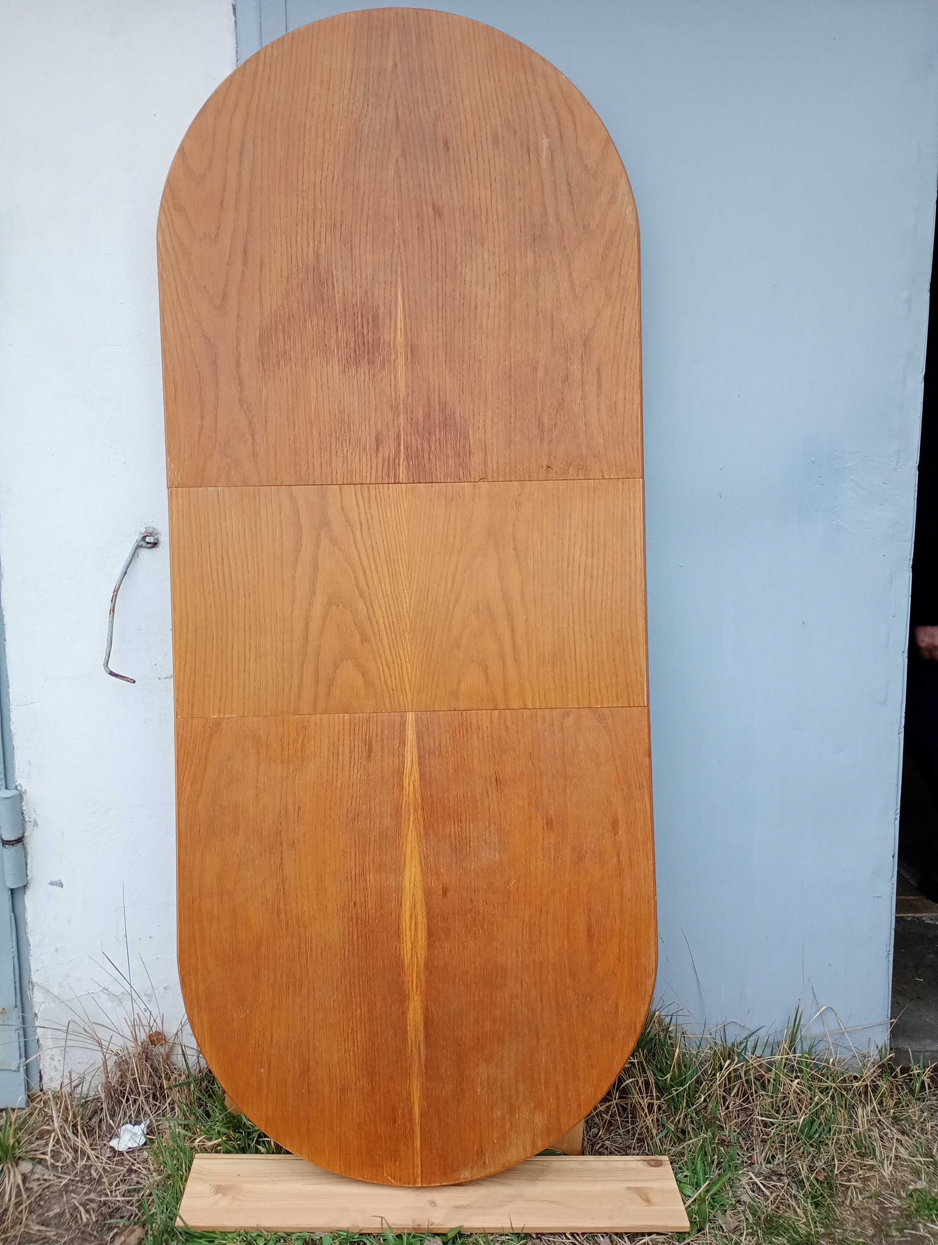 Porządny , rozkładany blat stołu z twardego drewna - 160/200/83 cm   !