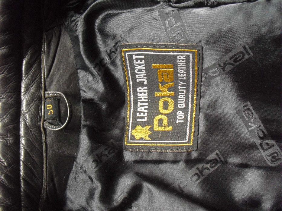 Blusão Motard em cabedal