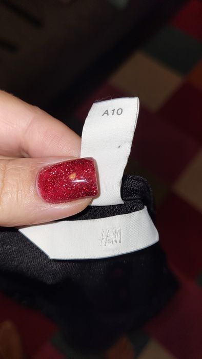 Bluzka dzianinowa, granatowa, marka HM