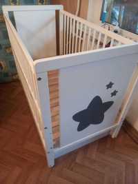 Новая Детская кроватка для новорождённых Звёздочка