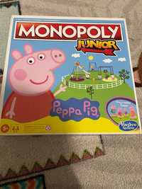 Monopoly junior świnka peppa