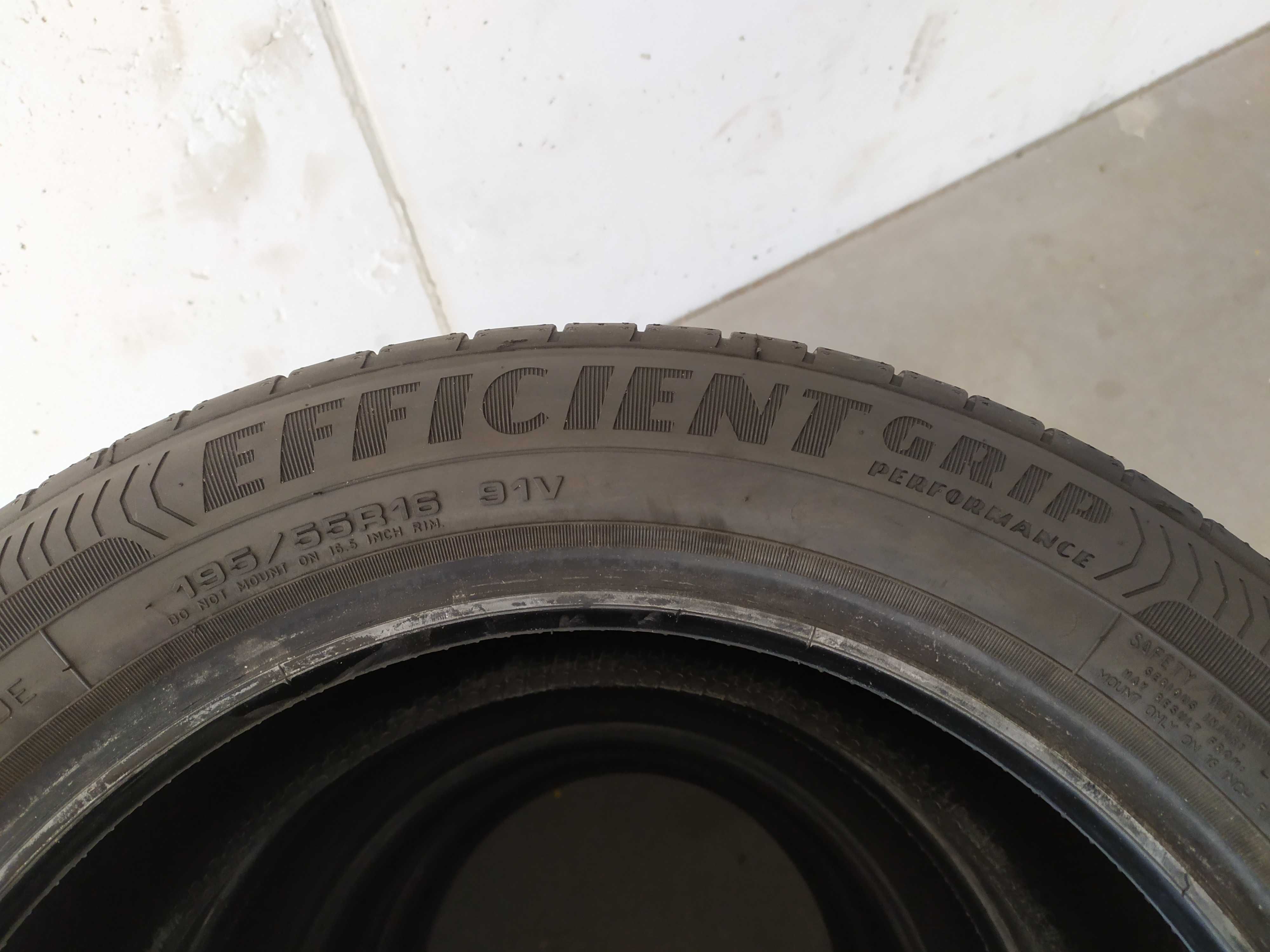 4 NOWE 2025r. opony letnie 195/55 R16 91V Goodyear EfficientGrip