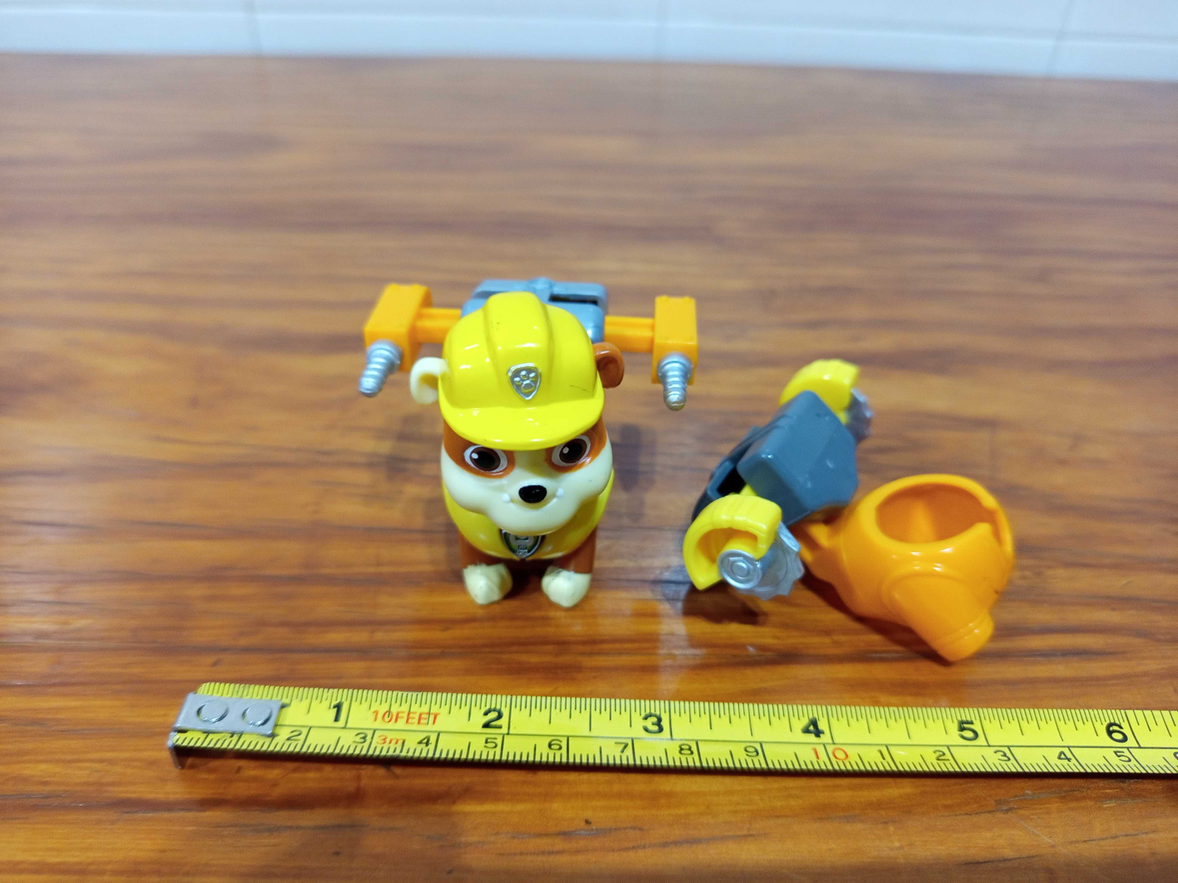Figuras com acessórios patrulha pata