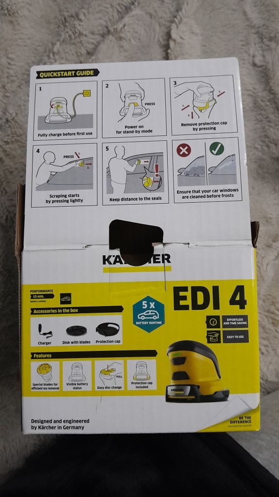 Skrobaczka Elektryczna Karcher EDI 4