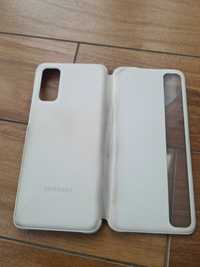 Oryginalne biale  etui Samsung S20 clear view