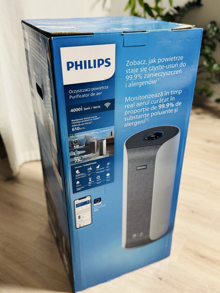 Oczyszczacz powietrza Philips Dual Scan AC3858/51 *NOWY filtr GRATIS*
